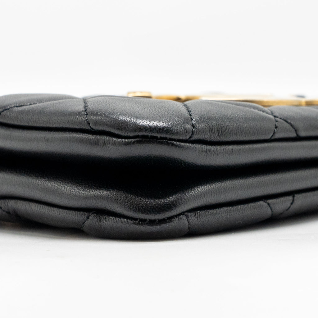 Chanel 24C Baguette Bag Lambskin Black GHW (Microchip)