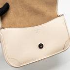 LOUIS VUITTON BUCI BAG EPI LEATHER QUARTZ WHITE SHW