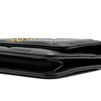 CHANEL 19 WALLET ON CHAIN LAMBSKIN BLACK MULTICOLOUR HARDWARE (MICROCHIP)