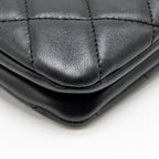 Chanel 24C Baguette Bag Lambskin Black GHW (Microchip)