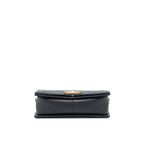 CHANEL MEDIUM BOY BLACK LAMBSKIN GHW