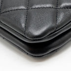 Chanel 24C Baguette Bag Lambskin Black GHW (Microchip)