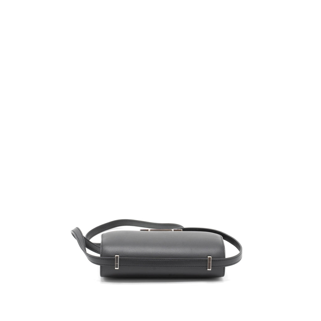 HERMES CONSTANCE MINI MARBLE LOCK SWIFT BLACK/MULTICOLOUR SHW