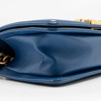Chanel Small Boy Bag Lambskin Blue GHW