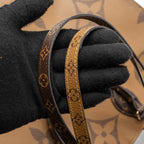 LOUIS VUITTON ONTHEGO GM MONOGRAM REVERSE CANVAS GHW