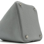 Hermes picotin 18 lock bag clemence blue pale SHW