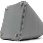 Hermes picotin 18 lock bag clemence blue pale SHW