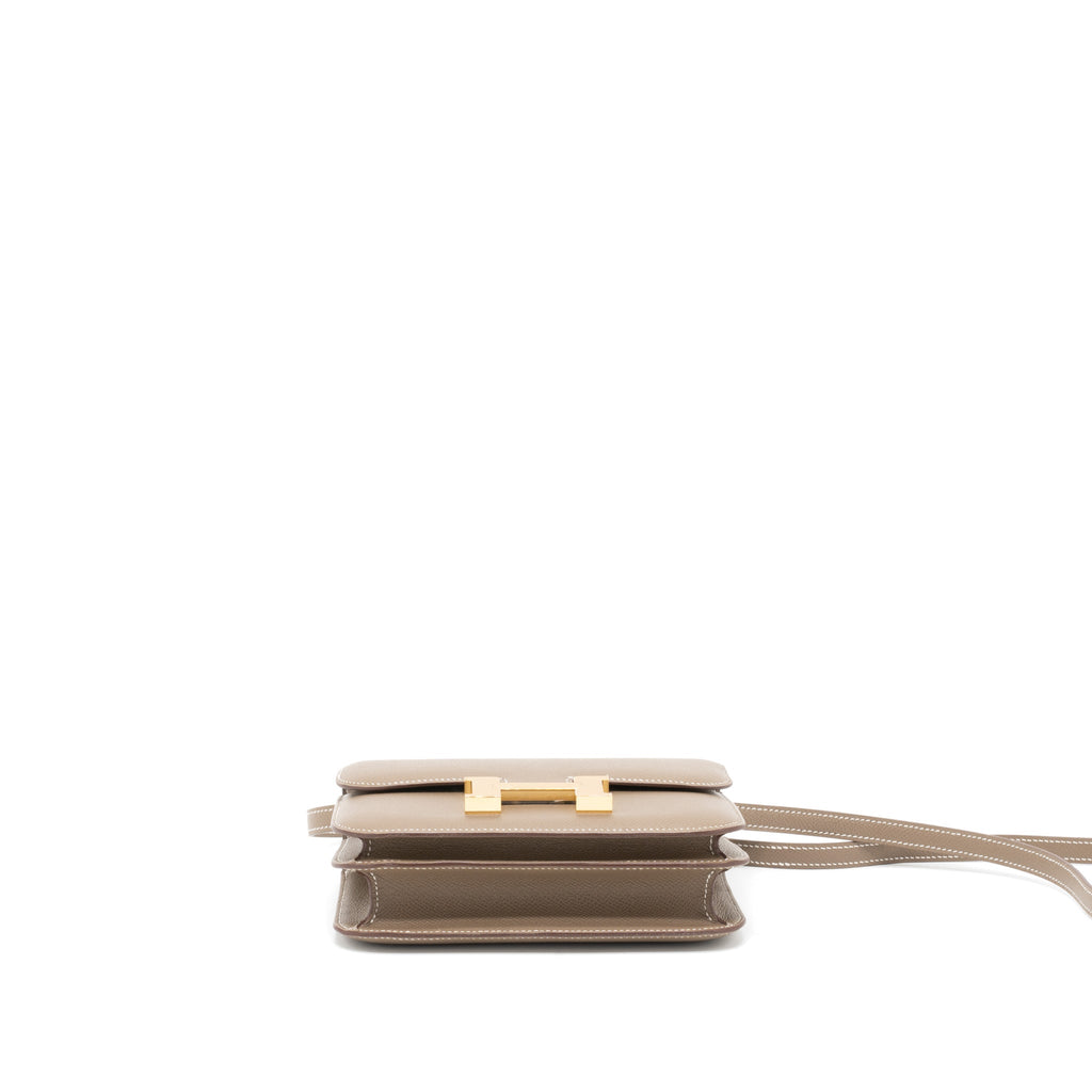 Hermes Constance Mini Epsom Etoupe GHW (New Version)