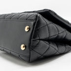 Chanel Mini Coco Handle Caviar Black GHW