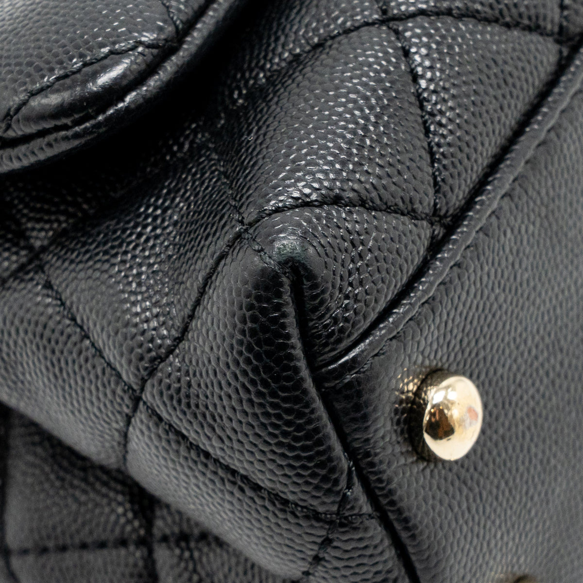 Chanel Mini Coco Handle Caviar Black GHW