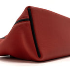 Hermes 24/24-29 Bag Clemence/ Swift Rouge Pivoine/Noir SHW