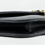 CHANEL PARIS-CUBA THREAD AROUND FLAP BAG WITH CHAIN CAVIAR BLACK LGHW
