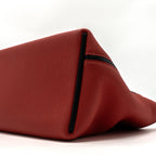 Hermes 24/24-29 Bag Clemence/ Swift Rouge Pivoine/Noir SHW