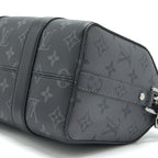 LOUIS VUITTON CITY KEEEPALL 27CM MONOGRAM ECLIPSE AND MONOGRAM ECLIPSE REVERSE