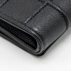 DIOR DIORAMA WALLET WITH CHAIN CALFSKIN BLACK GHW