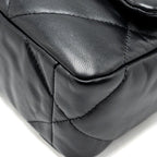 CHANEL SMALL 19 BAG GOATSKIN BLACK MULTICOLOUR HARDWARE
