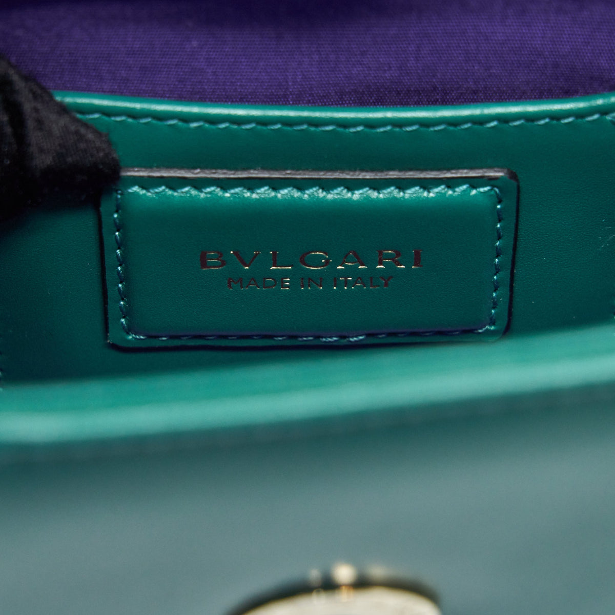 BVLGARI SERPENTI FOREVER CROSSBODY GREEN