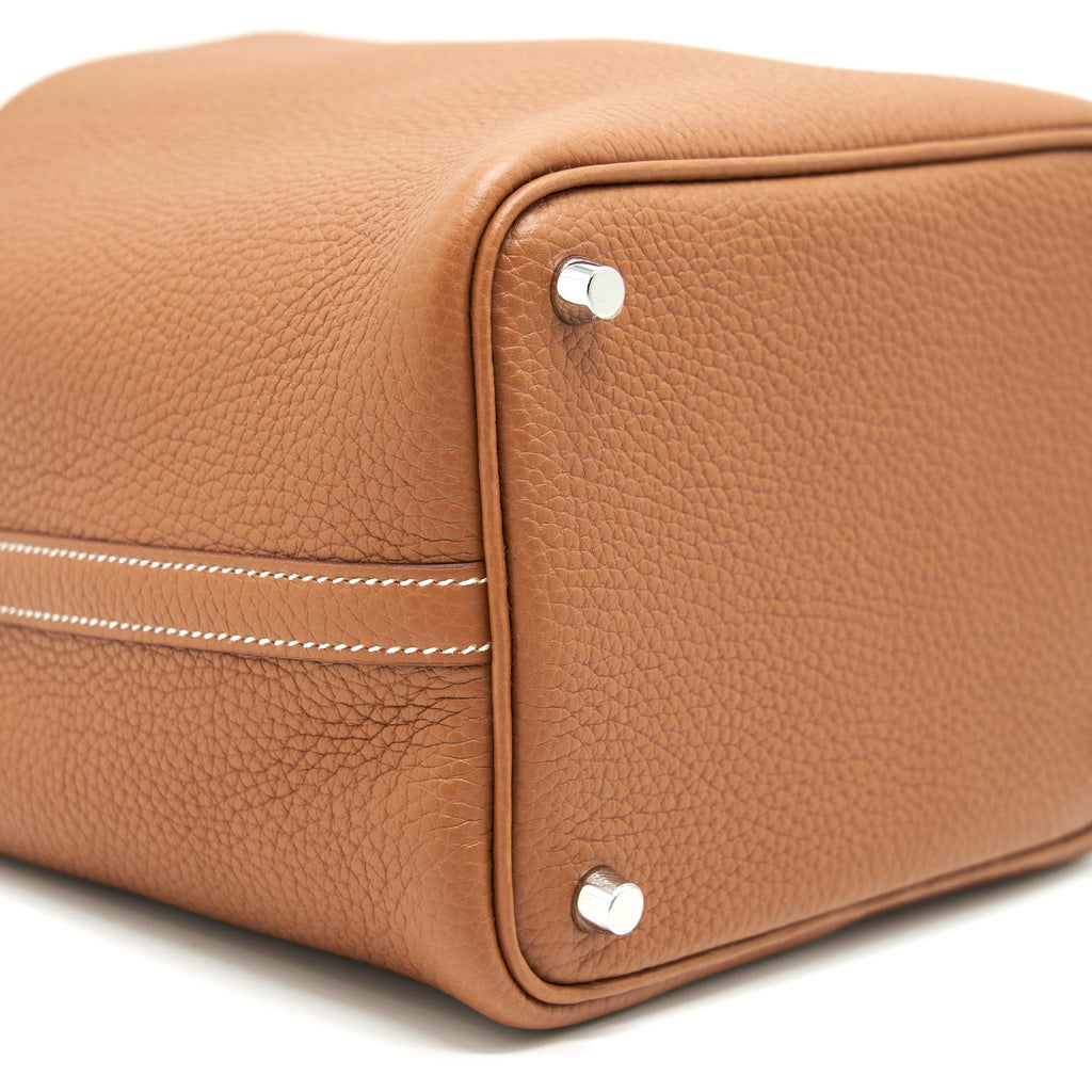 HERMES PICOTIN 18 Lock Bag 37 Gold SHW