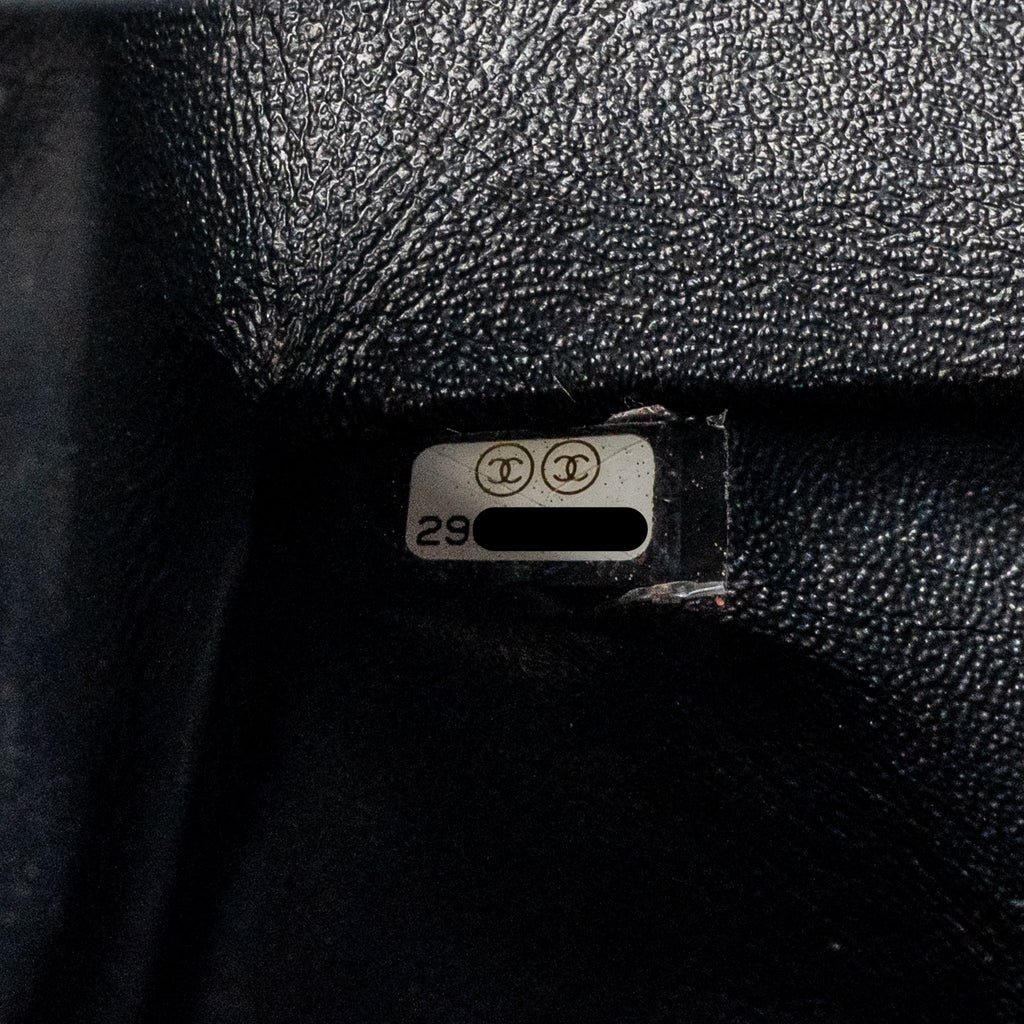 CHANEL MINI 2.55 REISSUE PATENT SO BLACK