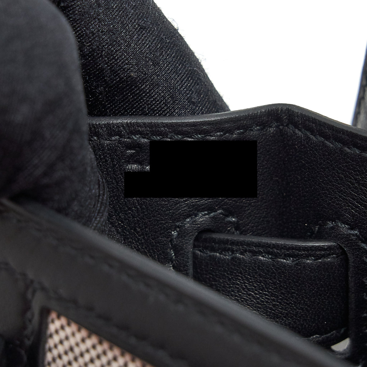 HERMES KELLY 28 TOILE H BLACK/ GREY SHW