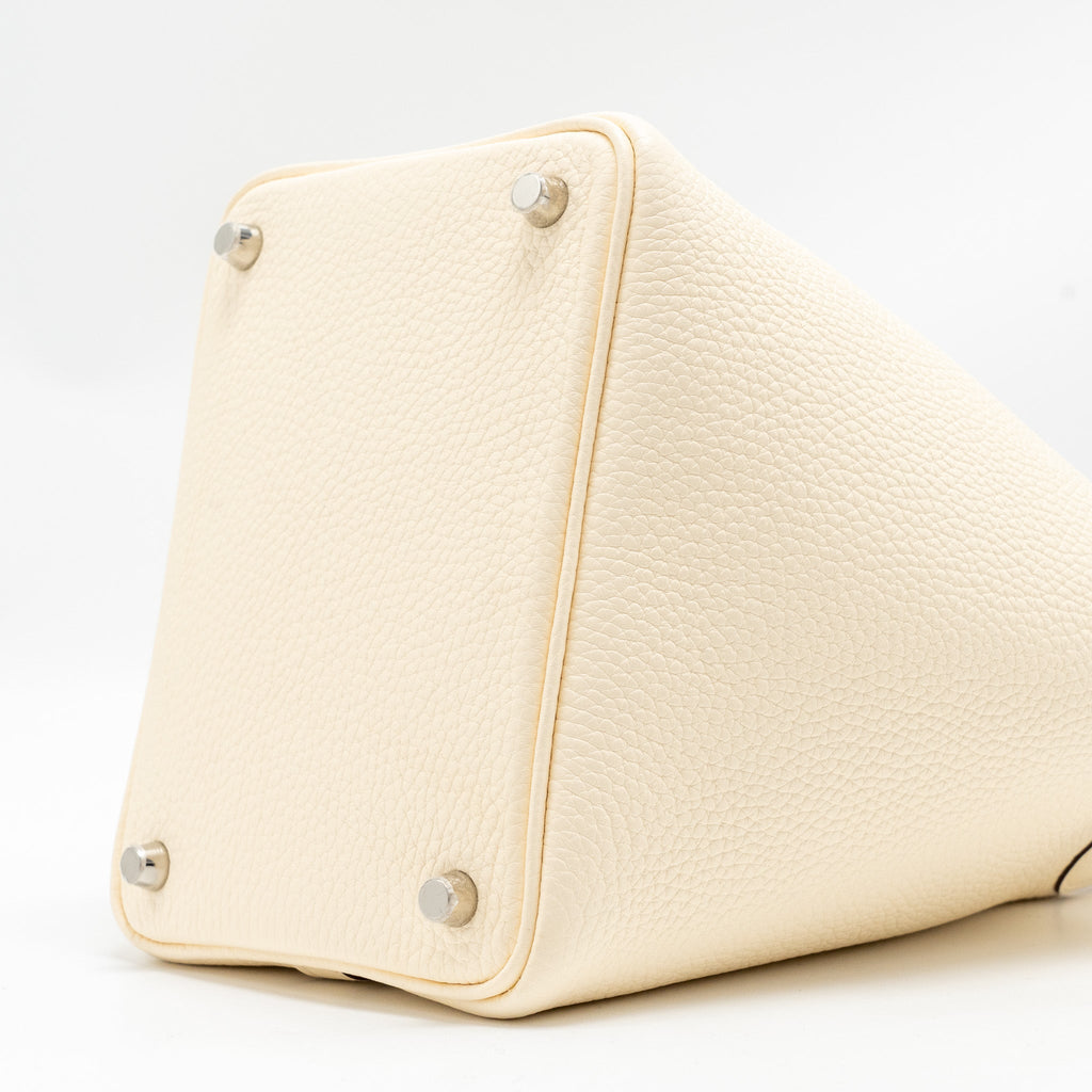 HERMES Picotin 18 Lock Bag Clemence Nata SHW