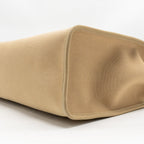 Hermes herbag 31 zip bag canvas/hunter leather trench SHW