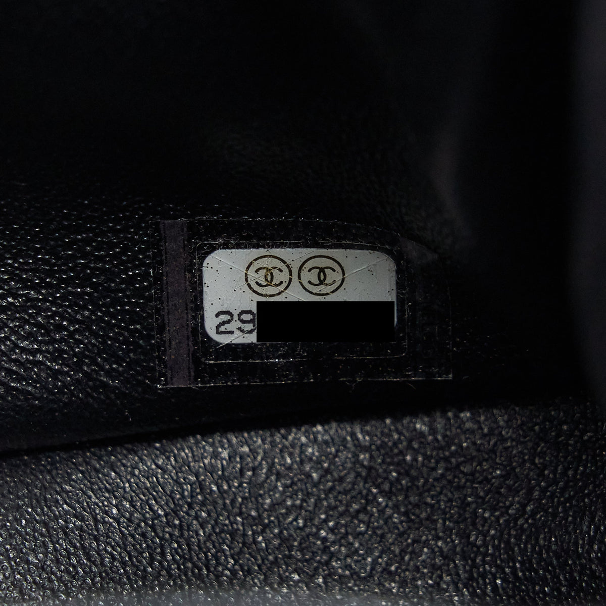 CHANEL MINI SQUARE FLAP BAG LAMBSKIN BLACK LGHW