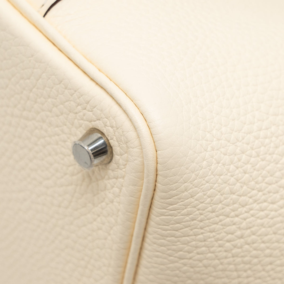 HERMES Picotin 18 Lock Bag Clemence Nata SHW