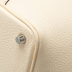 HERMES Picotin 18 Lock Bag Clemence Nata SHW