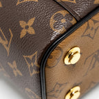 LOUIS VUITTON VANITY CASE PM MONOGRAM REVERSE CANVAS GHW