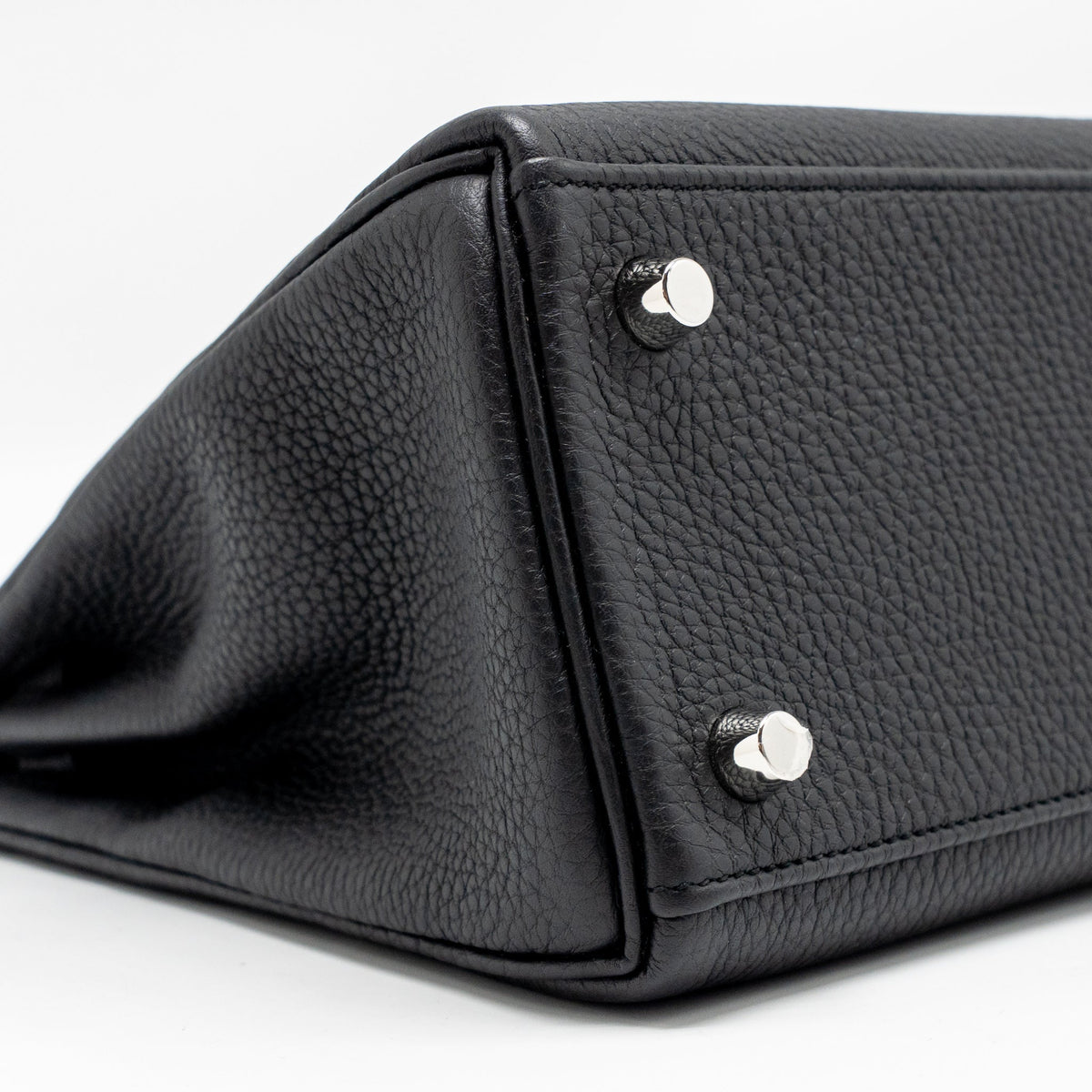 HERMES KELLY 25 TOGO BLACK SHW