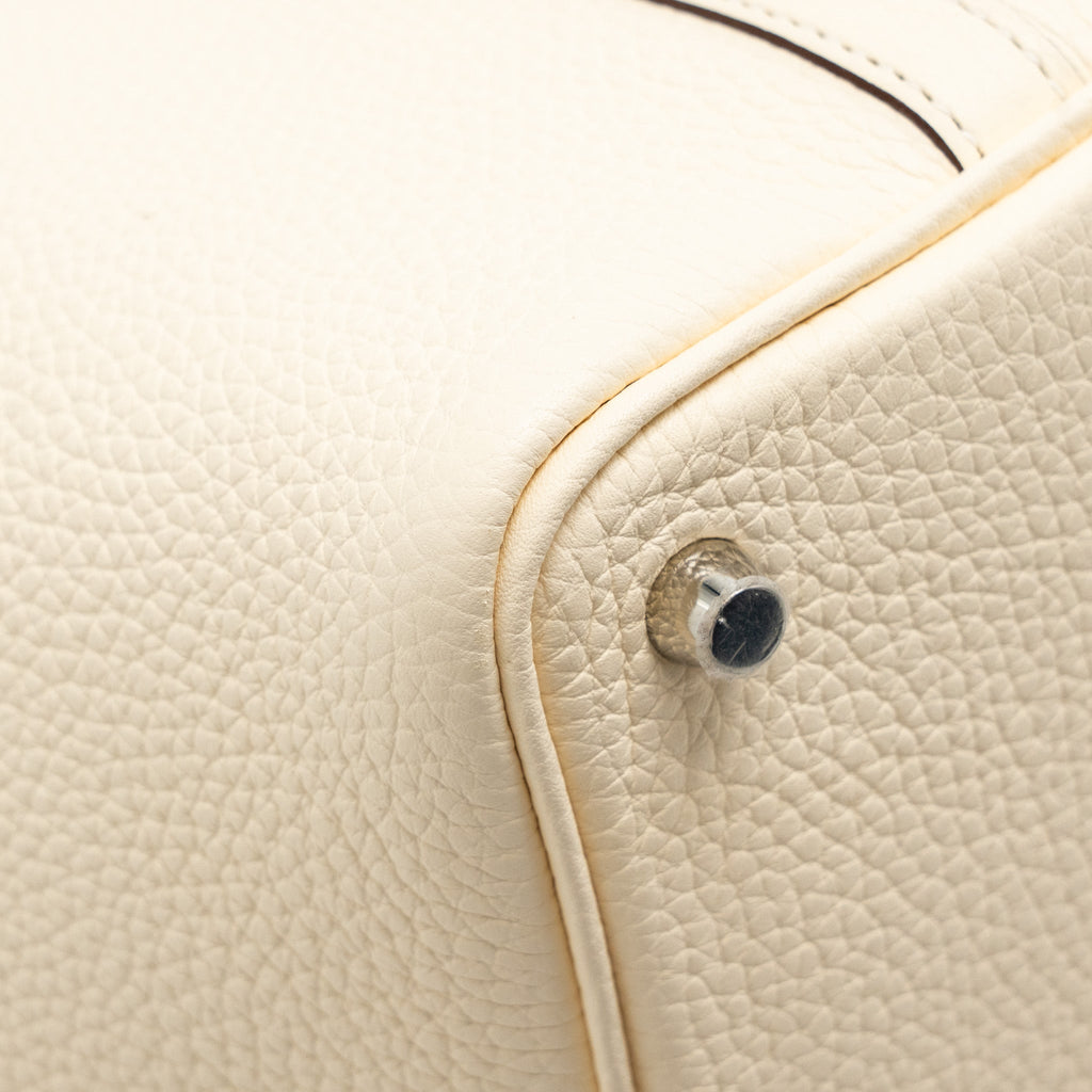 HERMES Picotin 18 Lock Bag Clemence Nata SHW