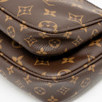 LOUIS VUITTON MULTI POCHETTE ACCESSORIES KHAKI STRAP MONOGRAM CANVAS GHW