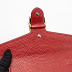 GUCCI DIONYSUS WALLET ON CHAIN CALFSKIN RED MULTICOLOUR HARDWARE