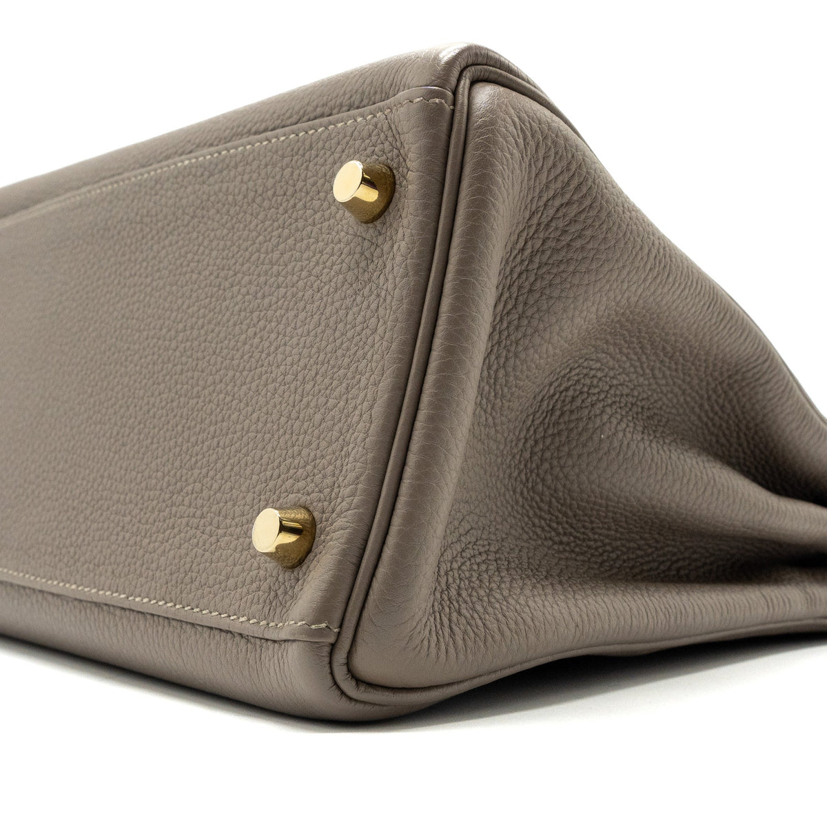 Hermes Kelly 28 togo gris asphalt GHW