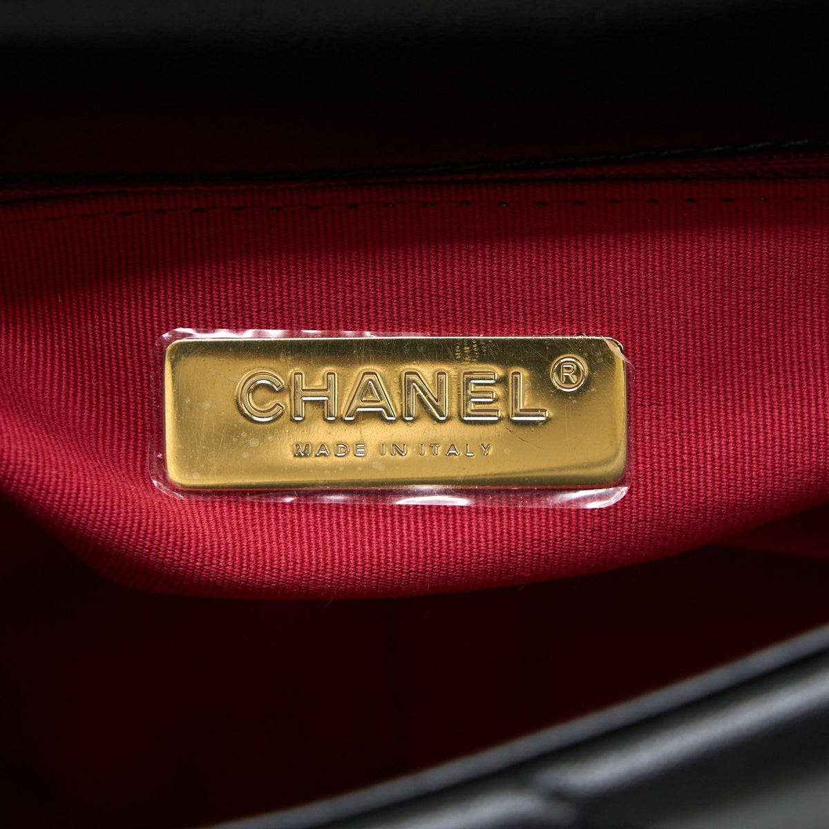 CHANEL SMALL 19 BAG LAMBSKIN BLACK MULTICOLOUR HARDWARE (MICROCHIP)