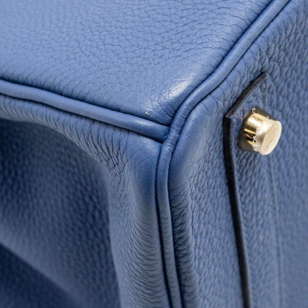 Hermes Birkin 30 Togo Blue Brighton GHW
