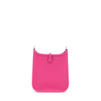 Hermes Mini Evelyne Clemence Rose Shocking SHW