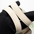 Hermes lucky daisy micro Picotin Swift Nata-vert-Blanc SHW