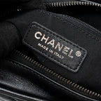 CHANEL SMALL GABRIELLE HOBO BAG CHEVRON AGED CALFSKIN SO BLACK