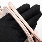 CHANEL 23K MINI SHOPPING TOTE CALFSKIN LIGHT PINK GHW(MICROCHIP)