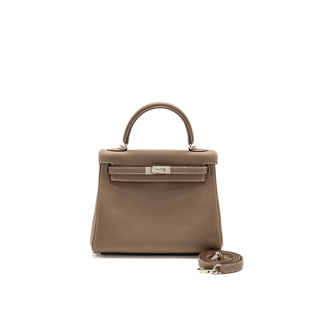 HERMES KELLY 25 TOGO ETOUPE SHW