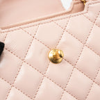 CHANEL 23K MINI SHOPPING TOTE CALFSKIN LIGHT PINK GHW(MICROCHIP)