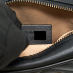 GUCCI MARMONT CAMERA BAG BLACK