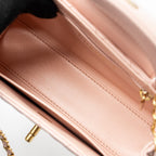 CHANEL 23K MINI SHOPPING TOTE CALFSKIN LIGHT PINK GHW(MICROCHIP)