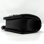 CHANEL SMALL BOY BAG CALFSKIN BLACK SHW (MICROCHIP)