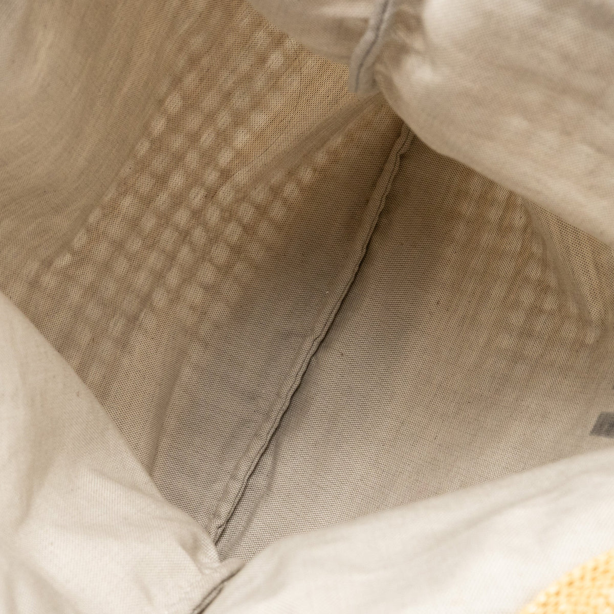 Miu Miu Ivy Bag Raffia-effect/Linen Natural