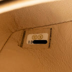 CHANEL MEDIUM DOUBLE FLAP BAG LAMBSKIN BEIGE GHW