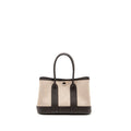 Hermes Neo Garden Party 23 CANVAS/NEGONDA ECRU-BEIGE/EBENE SHW