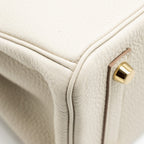 HERMES BIRKIN 25 TOGO BETON GHW